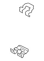 582463N000 - BRAKES: Brake Pads Spring for Kia: K900 Image