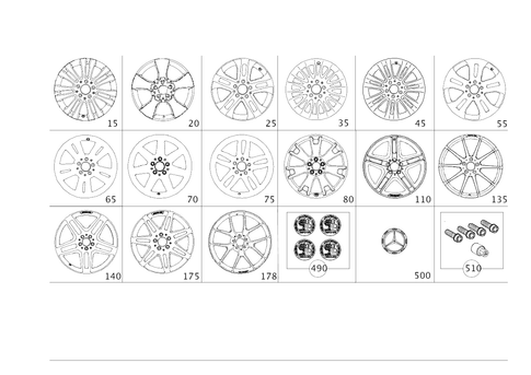 Wheels and Accessories for 2012 Mercedes-Benz C250 #0
