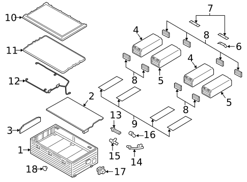 Battery for 2020 Porsche Panamera #7