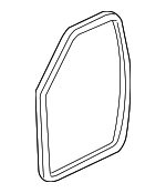 15128082 - Body: Surround Weather-strip for Buick: Rainier | Chevrolet: Trailblazer, Trailblazer EXT | GMC: Envoy, Envoy XL, Envoy XUV | Oldsmobile: Bravada Image