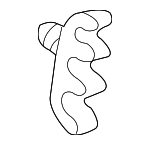 9485754 - Steering: Pressure Hose Clip for Volvo: S60, S80, V70, XC70 Image