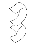 969093 - Steering: Return Hose Clip for Volvo: S60, V70, XC70 Image