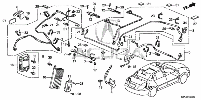 Antenna for 2007 Acura RL #0