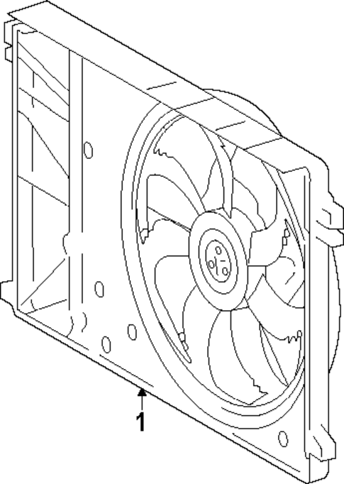 Cooling Fan for 2024 Subaru Solterra #0