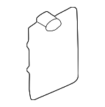 83112T90A01ZA - Body: Cowl Kick Panel Lid for Honda Image