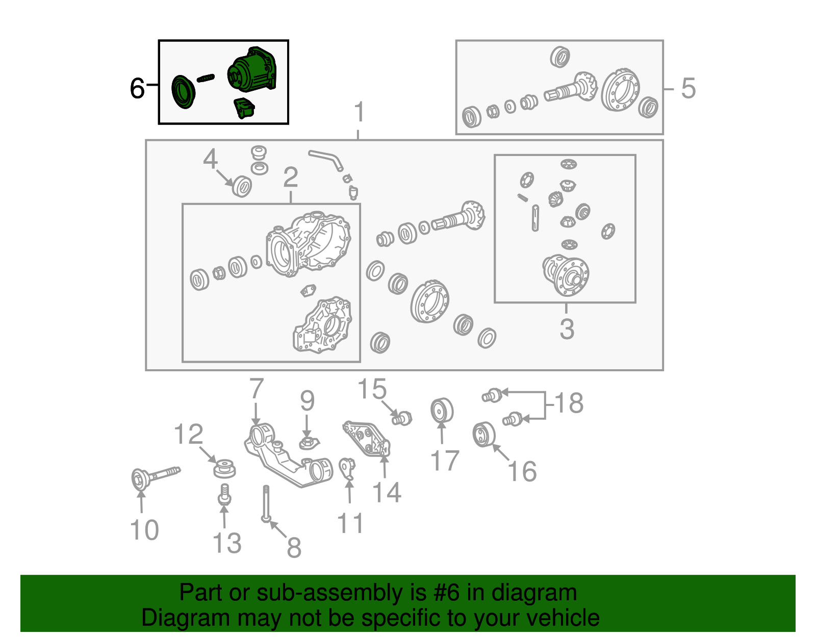 41303-68013 Genuine Toyota Coupling Sub-Assembly, E - Foto 9