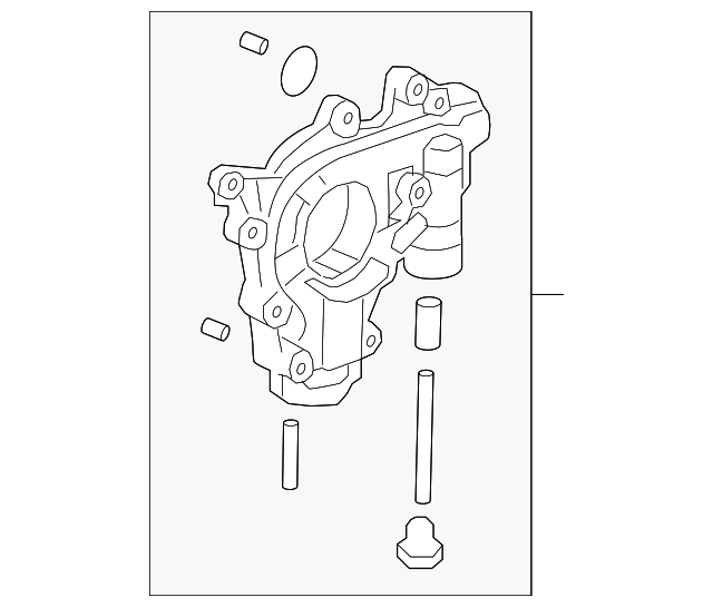 2009-2016 Honda Oil Pump 15100-RB0-003 | OEM Parts Online