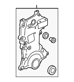 11410RBJJ00 - : Timing Cover for Honda: Insight Image