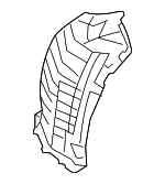 6384562B2A - Body: Ft Fender Liner for Nissan: GT-R Image