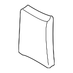 75450S3Y000 - Body: Air Outlet Vent for Honda: Insight Image