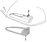 10118514 - Body: Grille for Pontiac: Firebird Image