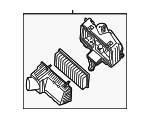 16500JA100 - Engine: Air Cleaner Assembly for Nissan Image