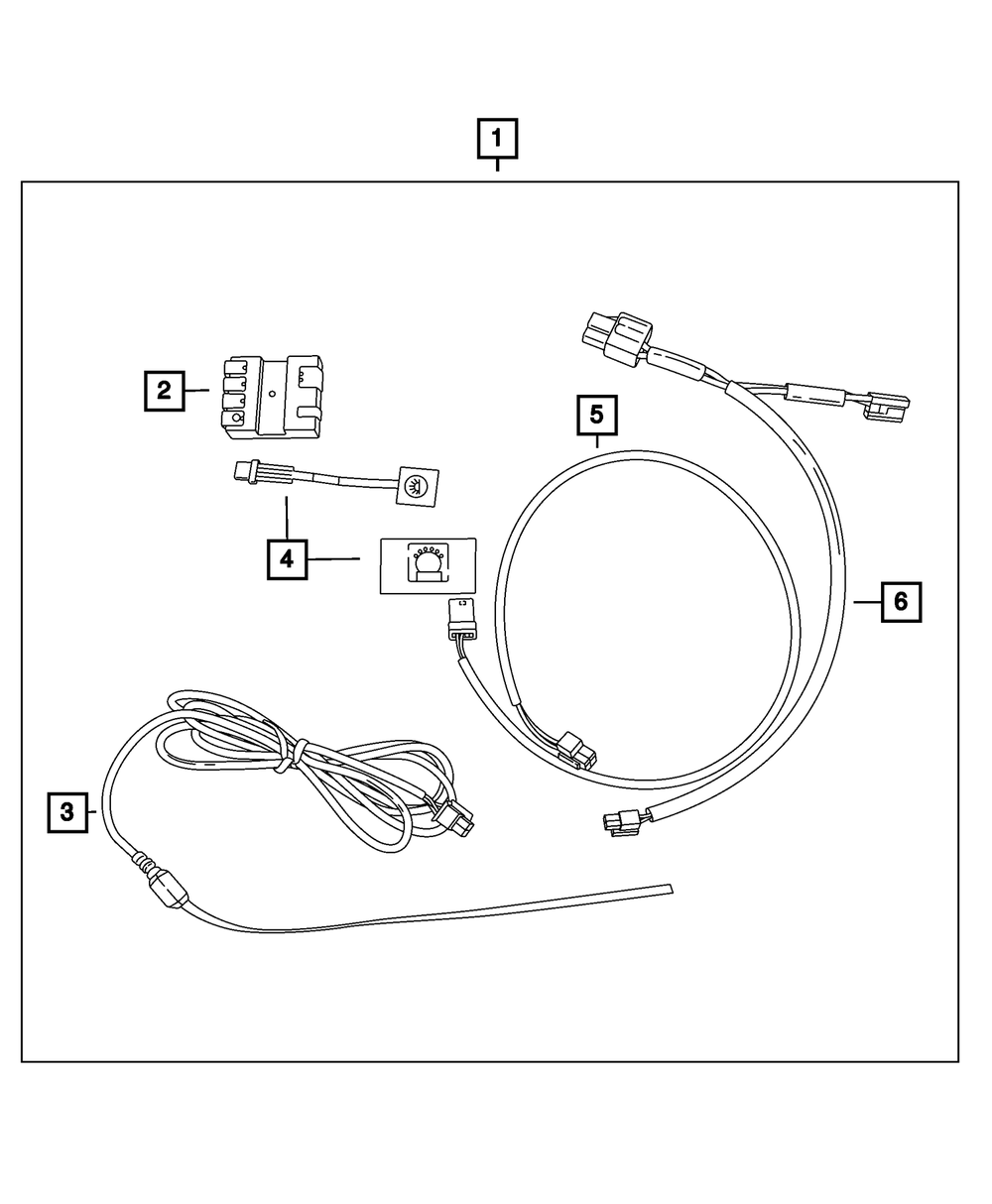 Interior Light Kit - Mopar (82212347)