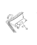 5023564AA - Labels: Visor Warning Label for Mopar Image