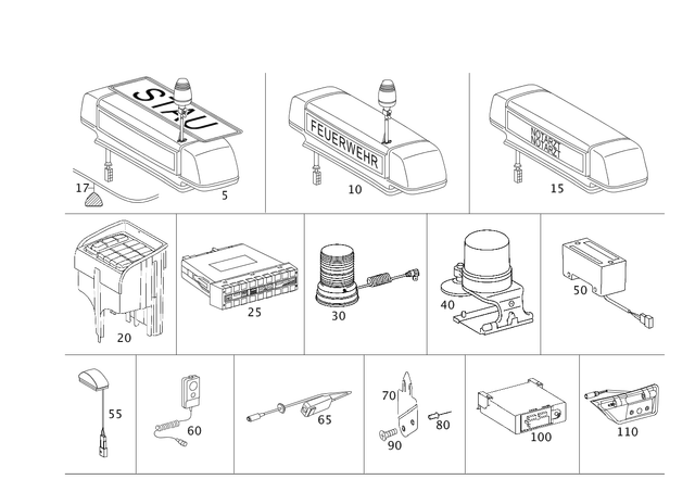2118200309 - Electrical System: Housing for Mercedes-Benz: E320, E500, E55 AMG Image image
