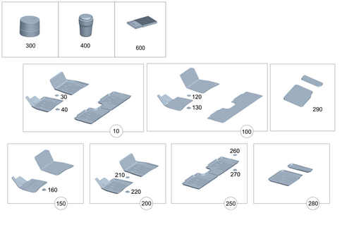 Interior Equipment for 2023 Mercedes-Benz EQS 580 SUV #0