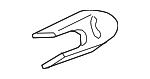61617347624 - Body: Wiper Arm Cover for Mini Image
