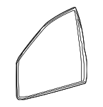 2207200178 - Body: Door Weather-strip for Mercedes-Benz Image