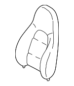 NC108818002 - : Seat Back Assembly for Mazda: Miata Image