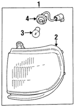 8161560142 - Electrical: Socket for Toyota: Land Cruiser Image