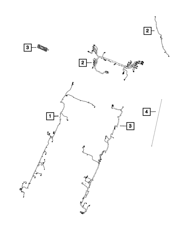 68411661AE - : Chassis Wiring for Mopar Image