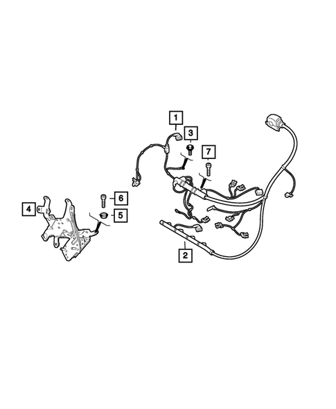 Wiring-Powertrain for 2017 Fiat 500X #0