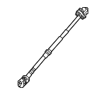 32316753800 - Steering: Lower Shaft &amp; Joint Assembly for BMW: 525i, 528i, 530i Image