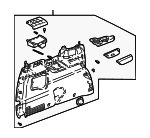 10429738 - Body: Side Trim Panel for Pontiac: Montana Image