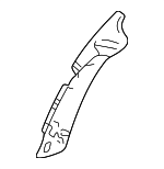 10323860 - Body: Opening Trim for Chevrolet: Venture | Oldsmobile: Silhouette | Pontiac: Montana Image