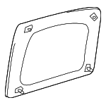 6810335082 - Body: Door Glass for Toyota: FJ Cruiser Image