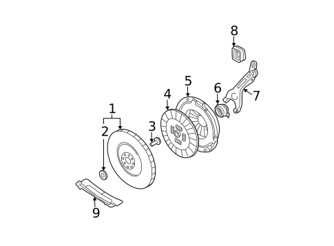 Clutch Plates for 2005 Subaru Forester #0