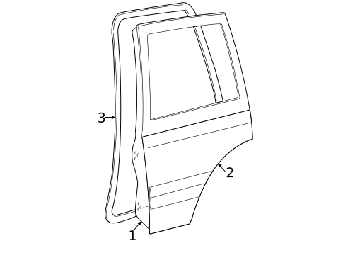 Door & Components for 2002 Land Rover Range Rover #0