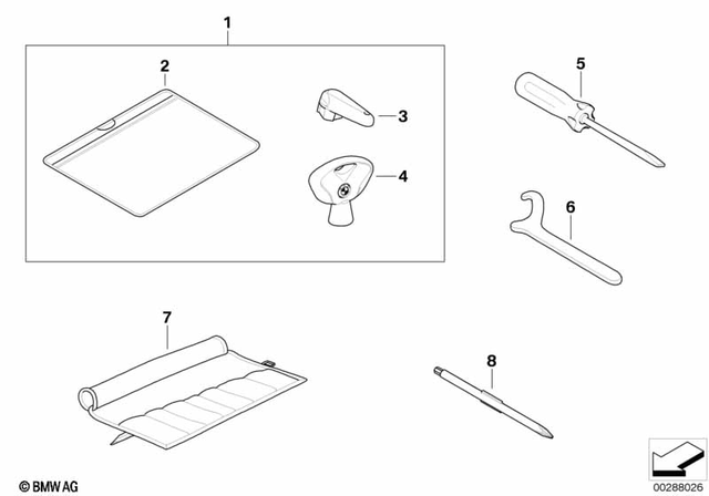 71117698932 - : Hook Wrench - D=40 for BMW-Motorrad Image