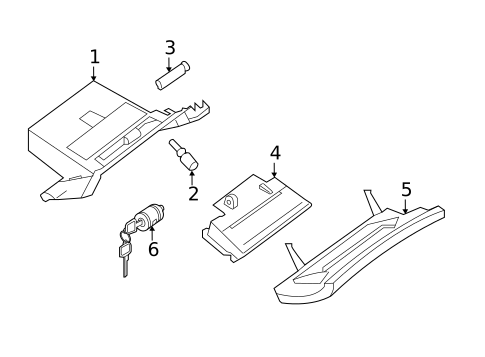 Instrument Panel for 2014 Nissan Pathfinder #1
