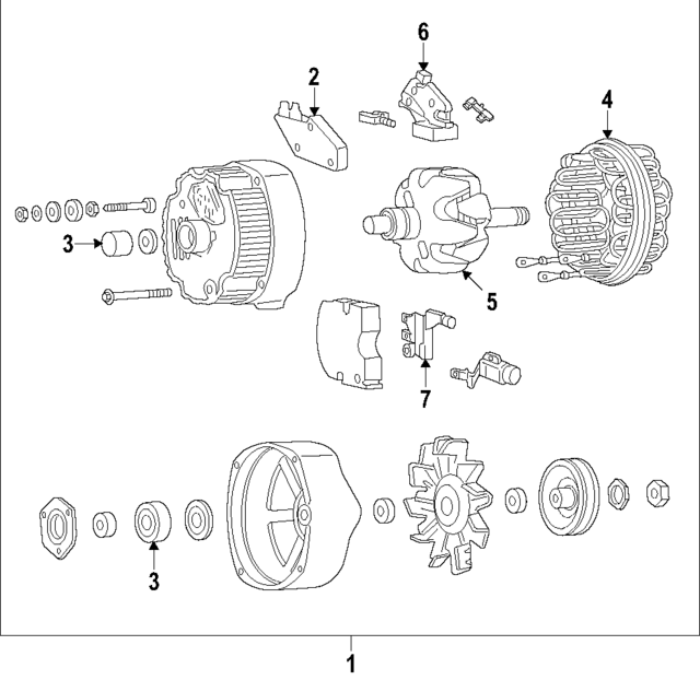 1116437 - Electrical: Voltage Regulator for GM Image