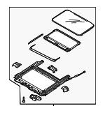 81600A9000DAA - : Sunroof Assembly for Kia Image