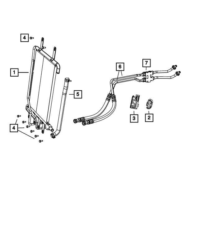 55361434AE - : Cooler for Mopar Image
