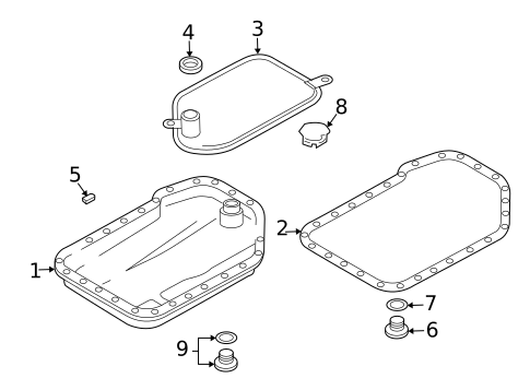 Transaxle Parts for 2004 Audi A6 #0