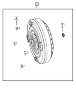 4753534AD - 4-Speed; Automatic VLP Transaxle: Torque Converter Kit for Mopar Image