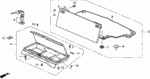 90162SA6000 - Interior/Bumper: SCREW, TAPPING (4X12) for Honda Image