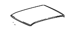 6311112800 - Body: Roof Panel for Toyota: Corolla Image