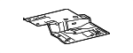 5811104450 - Body: Front Floor Pan for Toyota: Tacoma Image