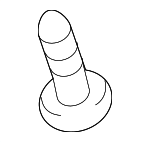 PAF008800 - Body: Pillar Molding Rivet for Porsche: 718 Boxster, 718 Spyder, 911, Cayman Image