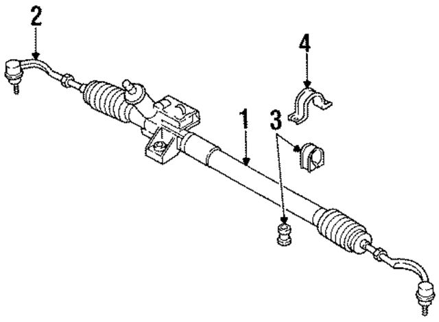 4886335AA - : Rack And Pinion Assembly for Mopar Image
