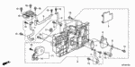 90051RGA003 - Electrical/Exhaust/Heater/Fuel: BOLT, SPECIAL (6X20.8) for Honda Image
