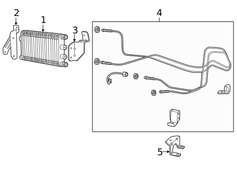 Oil Cooler for 2011 Chevrolet Caprice #0