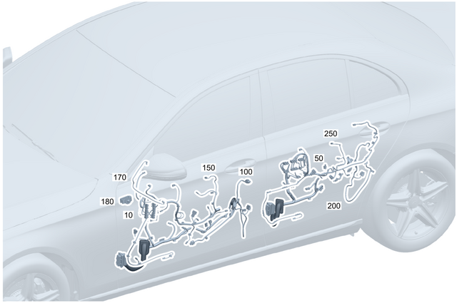 2239001442 - Electr. System: Control Unit for Mercedes-Benz: 350SD, Maybach S580, Maybach S680, S500, S580, S580e, S63 AMG E Performance Image image