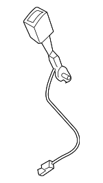 88830S8500NNB - : 2023-2024 Hyundai Palisade - Seat Belt Receptacle for Hyundai: Palisade Image