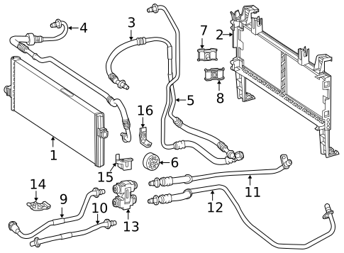 Trans Oil Cooler for 2014 Mercedes-Benz ML63 AMG #0