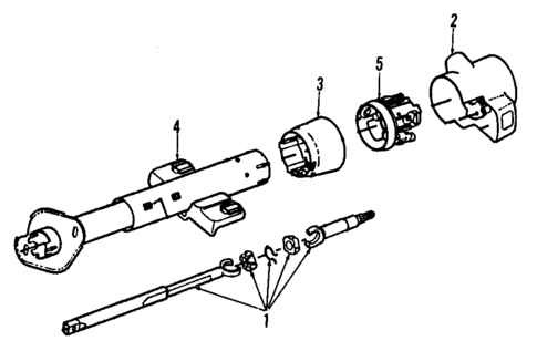 Steering Wheel for 1992 Chevrolet Corvette #0